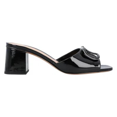 Valentino Garavani Valentino Vlogo Signature Sandals Black
