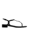 Valentino Black Vlogo Signature Sandals In Black
