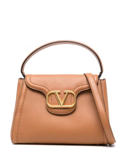 VALENTINO GARAVANI VLOGO SIGNATURE SATCHEL BAG