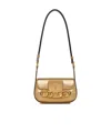 Valentino Vlogo Signature Shoulder Bag In Gold