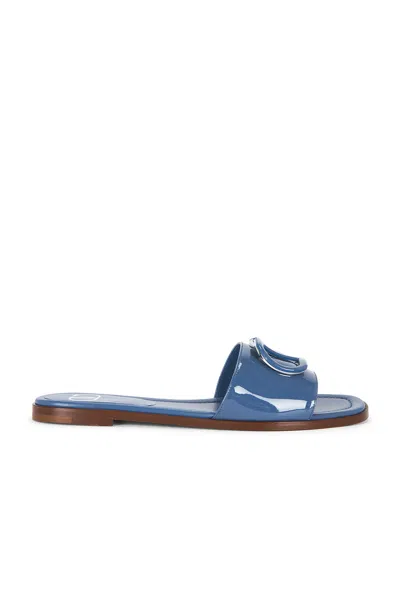 Valentino Garavani Vlogo Signature Slide In Blue