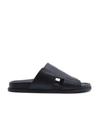 VALENTINO GARAVANI VLOGO SIGNATURE SLIDE SANDALS