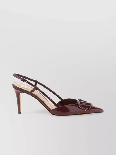 VALENTINO GARAVANI VLOGO SIGNATURE SLINGBACK POINTED TOE PUMP