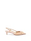 Valentino Vlogo 40 Patent Slingback Pump