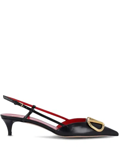 Valentino Garavani Vlogo Signature Slingback Pumps