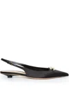 Valentino Vlogo Signature Slingback Pumps In Black