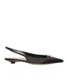 Valentino Vlogo Signature Slingback Pumps In Black