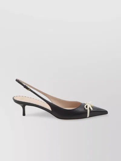 Valentino Garavani Vlogo Signature Slingback Pumps In Neutral