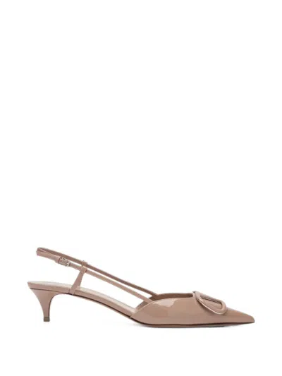 Valentino Garavani Vlogo Signature Slingback Pumps In Multi