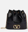 Valentino Garavani Vlogo Signature Mini Bucket Bag Crossbody Bags Black