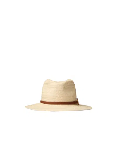 Valentino Garavani Vlogo Signature Sun Hat In Nude