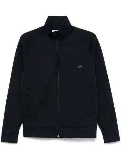 Valentino Vlogo Signature Sweatshirt In Black