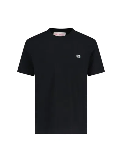 VALENTINO VALENTINO VLOGO SIGNATURE' T-SHIRT – BLACK