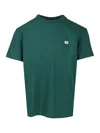 Valentino T-shirt With Signature Vlogo In Green