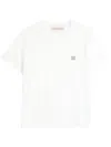 Valentino Vlogo Patch T-shirt With In White