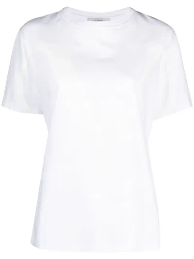 Valentino Vlogo Signature T-shirt In White