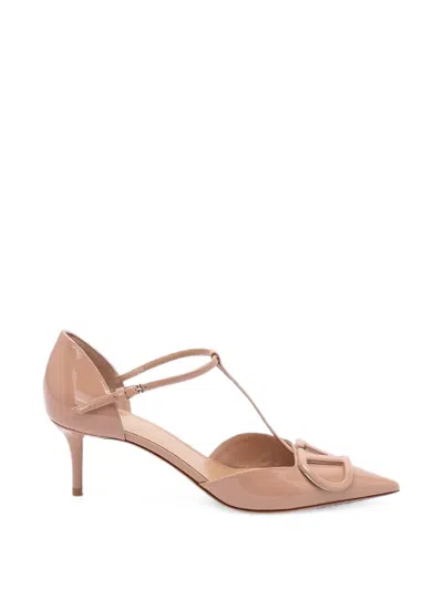 Valentino Garavani Vlogo Signature T-bar Pumps In Multi