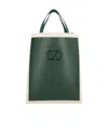 Valentino Vlogo Signature Tote Bag In Green