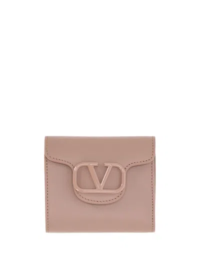 Valentino Garavani Valentino Vlogo Signature Tri In Pink