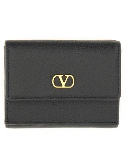 Valentino Garavani "vlogo Signature" Trifold Wallet