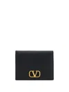 Valentino Vlogo Signature Bifold Wallet In Black