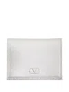 Valentino Vlogo Signature Wallet In Silver