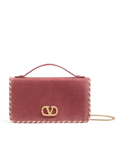 Valentino Garavani Vlogo Signature Wallet With Strap