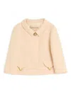 Valentino Garavani Vlogo Signature Wool Jacket In Neutral