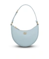 Valentino Vlogo Signature Zip-up Mini Hobo Bag In Blue
