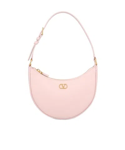 VALENTINO GARAVANI VALENTINO VLOGO SIGNATURE ZIP-UP HOBO BAG