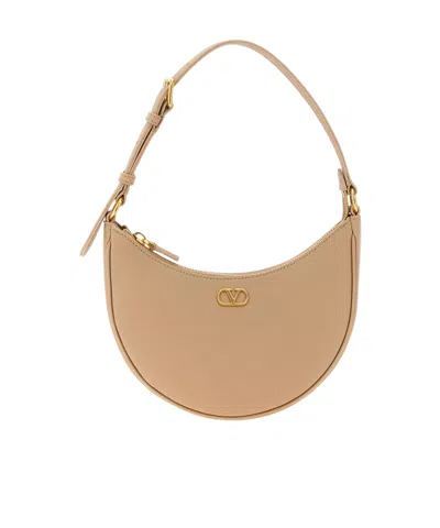 Valentino Garavani Vlogo Mini Shoulder Bag In Brown