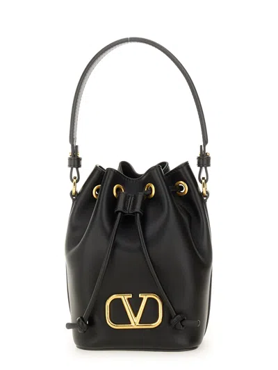VALENTINO GARAVANI "VLOGO SINGATURE" MINI BUCKET BAG