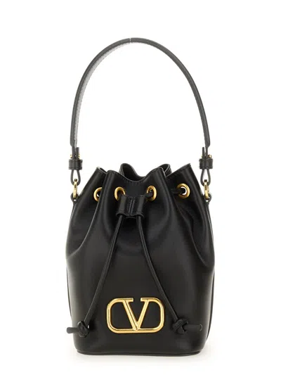 VALENTINO GARAVANI "VLOGO SINGATURE" MINI BUCKET BAG