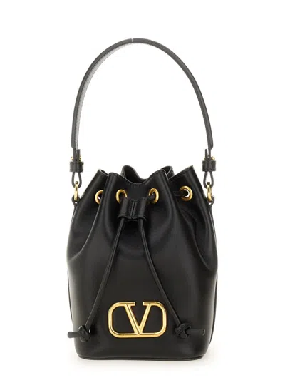 VALENTINO GARAVANI "VLOGO SINGATURE" MINI BUCKET BAG