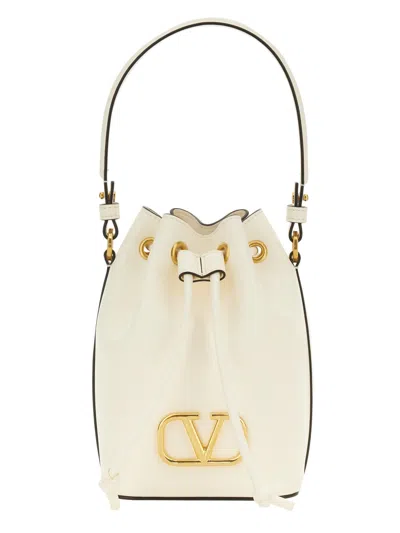 VALENTINO GARAVANI "VLOGO SINGATURE" MINI BUCKET BAG