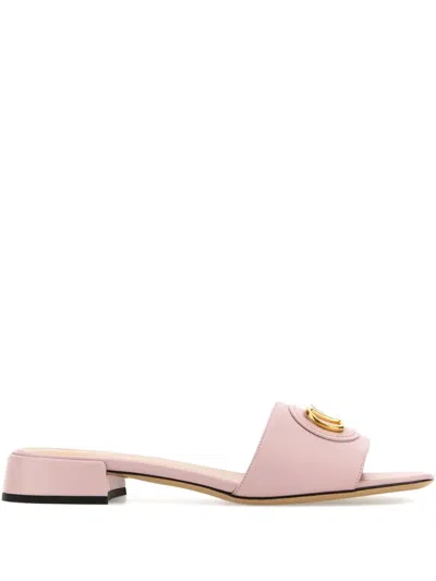 Valentino Garavani Vlogo Slides In Rosa