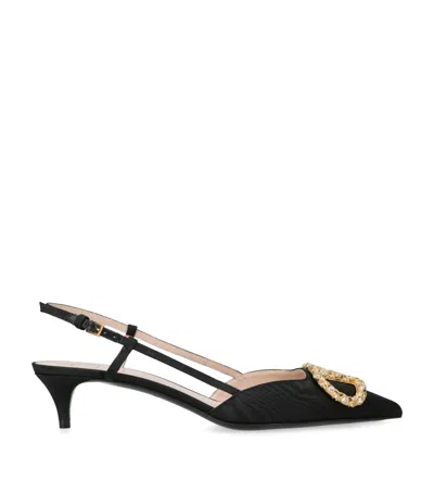 VALENTINO GARAVANI VLOGO SLINGBACK PUMPS 40