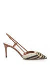 Valentino Vlogo Signature Slingback Pumps