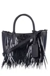 Valentino Vlogo Small Handbag In Black