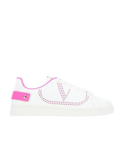 Valentino Garavani Vlogo Sneakers In White