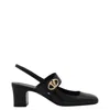 Valentino Vlogo Signature 60 Leather Slingback Pump