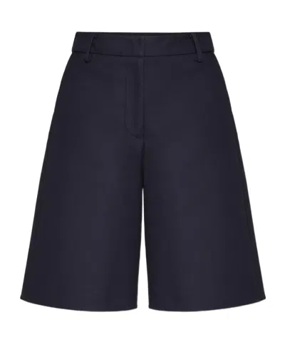 VALENTINO VALENTINO	VLOGO SIGNATURE ABOVE-KNEE LENGTH SHORTS