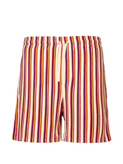 Valentino Garavani Shorts Men Color Orange In Red