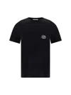 Valentino Vlogo T-shirt In Nero