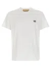 Valentino Vlogo Patch T-shirt With In White