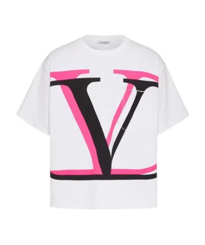 Valentino Vlogo T-shirt In White