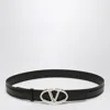 Valentino The Bold Edition Vlogo Belt In Black