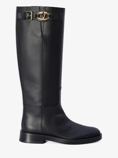 Valentino Garavani Boot Vlogo The Bold Edition Black