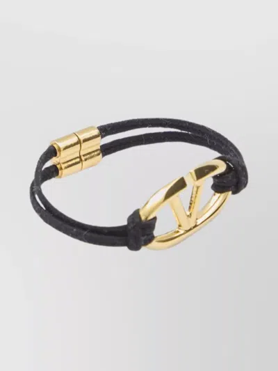 Valentino Garavani Vlogo The Bold Edition Bracelet In Gray