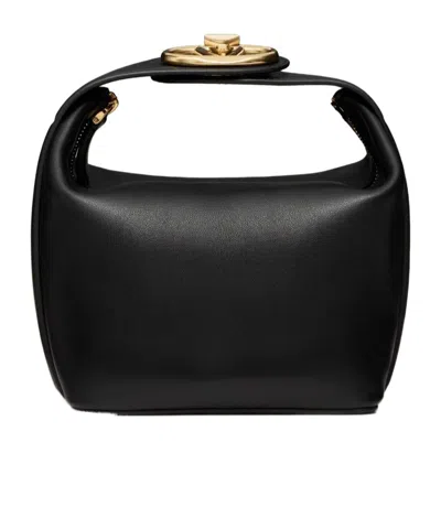 Valentino Garavani Vlogo The Bold Edition Leather Mini Bag In Black